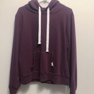 Purple hoodie